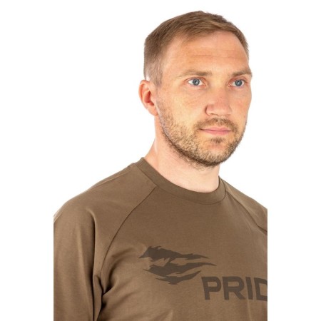 Pride Logo T-shirt, cotton, light brown, rf XS-6