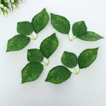 Decor for creativity "Leaves No. 10" set of 4 pcs.