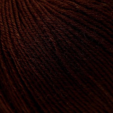 Yarn "children's whim" 50% merino wool, 50% fiber 225m/50g (251 brown)-3