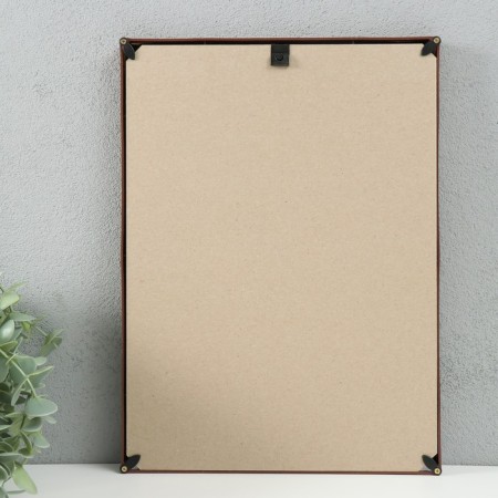 Photo frame plastic 21x30 cm 5 series, brown-3