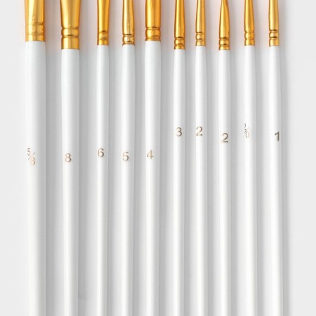 A set of confectionery brushes for decorating the Larson Dolyan, 10 pcs-2