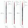 System of synthetics 10 pieces, Brauberg Premium, round No. 1, 2, 3, 5, 8; Flat No. 2, 4, 6, 8, 10
