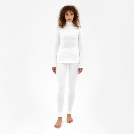 Women's thermal underwear (longshit, leggings) Minaku Milk color, river 48-5