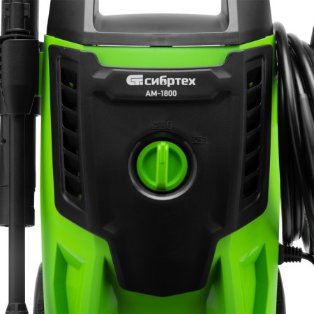 High-pressure washing machine Sibrtekh AM-1800, 1800 watts, 140 bar, 350 l/h, wheel-5