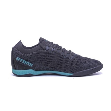 Beats football ATEMI SBA-003 Indoor, gray/turquoise, size 45-5
