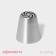 Konfinett confectionery nozzle "Whirlwind", d = 3.7 cm, output d = 2 cm, stainless steel