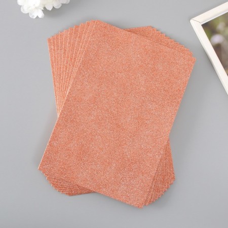 Foamiran glitter 2 mm, 20x30 cm, powder-1
