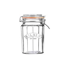 Банка гранёная Kilner Clip Top, стекло, 950 мл