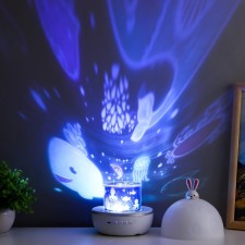 Night-designer Led USB Bunny White 12x12x15.5 cm Risalux