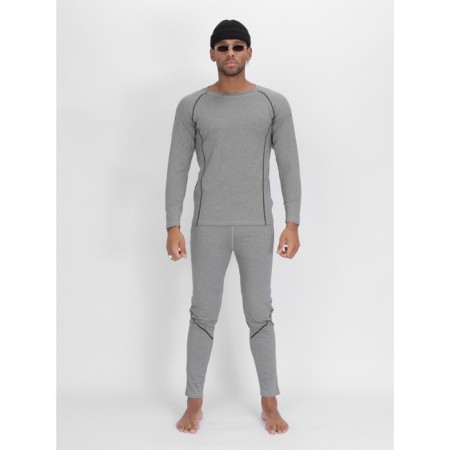 Thermal underwear is male, size 54-56, the color is light gray