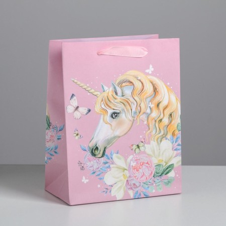 Package Gift Laminated Vertical, Packaging, Unicorn ”, MS 18 x 23 x 10 cm-1