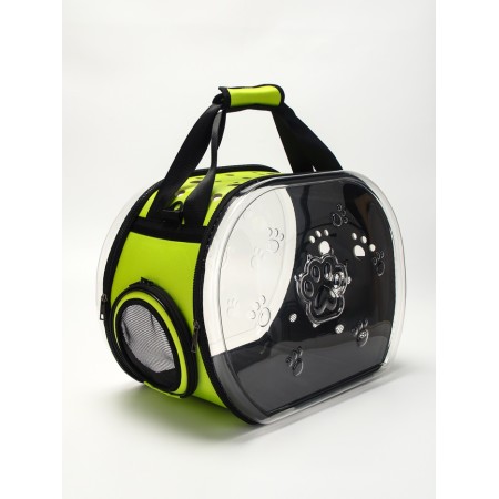 The folding bag is large, the oxford material, 42 x 30 x 25 cm, green-1