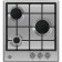 Hon surface MBS PG-452, gas, 3 burners, mechanical control, silver