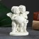 Figure "Angels with the heart" aged, 12x11x6cm
