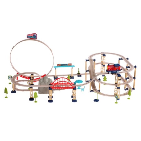 Railway "City", works from batteries-2