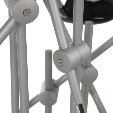 Chandelier "5 clubs" 65 × 110 cm, 5 × 10 watts, aluminum, plastic, glow warm white-4