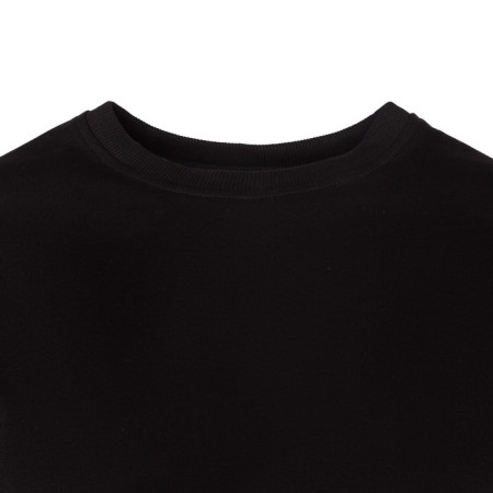 Women's costume (trousers, sweatshirt) minku: Casual Collection Black color, size 48-9