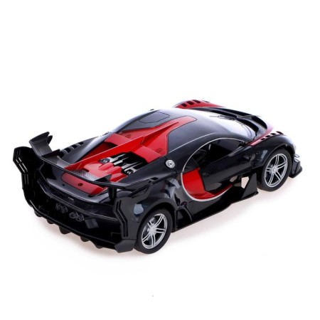 The radio -controlled “shyron” machine, doors open, works from batteries, red color-3