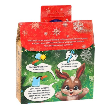 Set for creativity. DIY toy "Bunny in a cap"-3
