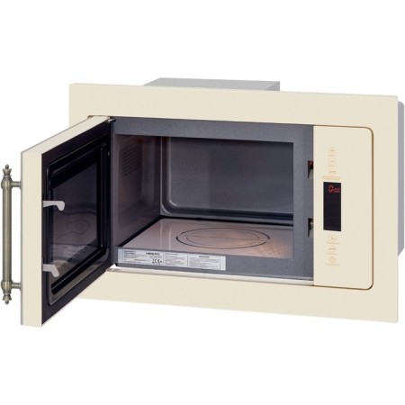 Microwave oven Hiberg VM 8505 Y, built -in, 900 watts, 25 l, beige color-6