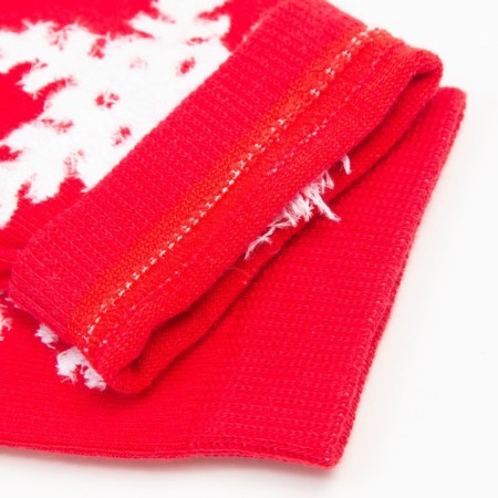 Women's socks, red color, size 23-25-3