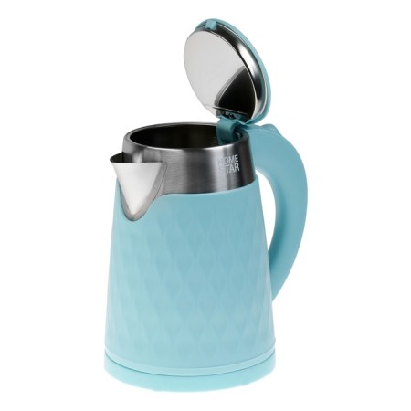 Electric kettle Homestar HS-1021, plastic, Metal flask, 1.7 l, 1500 watts, blue-5