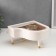 Musical Musical Casket "White Piano with Ballerina" 10.5x17.5x18.5 cm