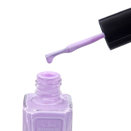 Nail polish with Nude Collection gel effect, tone 312, light lavender, 12 ml-3