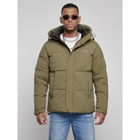 Winter jacket, size 58, khaki color-8