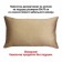 Pillowcase decorative plain, size 50x70 cm