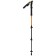 Scandinavian walking stick, telescopic, 3 sections, up to 135 cm, 1 pc., Orange color