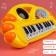 Musical piano "Good fairy tales", light, sound