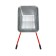 Garden wheelbarrow, single -wheeled: cargo/p 80 kg, volume of 65 l, red handles