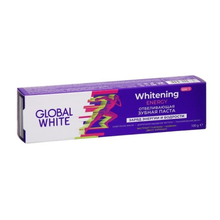 Global White toothpaste whitening energy, 100 g-3