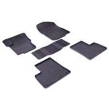 Rubber rugs ’grid’ for Mercedes-Benz M-Class W166, 2012-2015