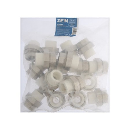 Combined Zein, polypropylene, American, internal thread, d = 20 mm x 3/4 "-3