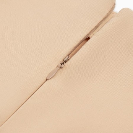 Women's costume (shirt, shorts) minku: enjoy is beige color, size 48-12