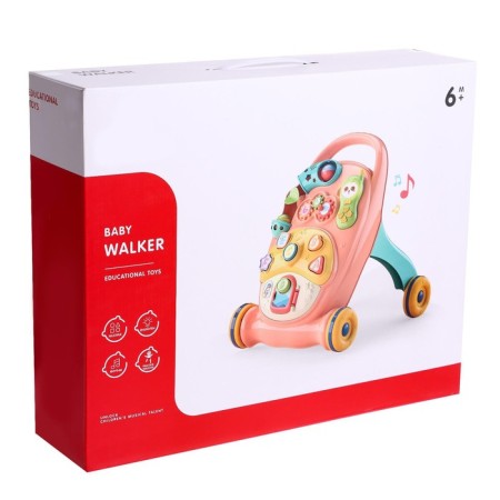 Capalka cape "First Walk", sound effects, pink color-7
