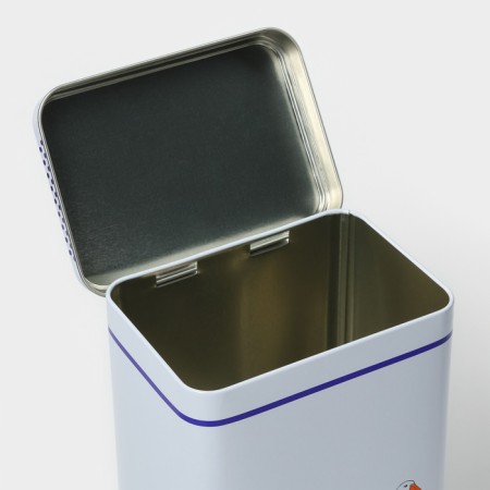 Bank for bulk products "geese", 2.7 liters, 13.5 x 9.5 x 21.5 cm, tin-4