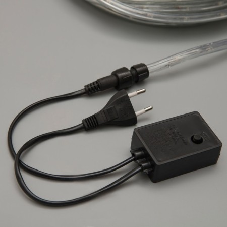 Luazon Lighting 10 mm light cord, IP65, 5 m, 24 LED/m, 220 V, 8 modes, red glow-7