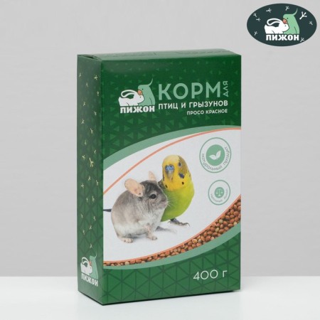Feed "Pijon" Proso red, for birds and rodents, 400 g