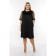 Female dress, size 52, black color