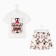 Kit for children (T-shirt, shorts) Looney tunes, white color, height 86-92 cm (1-2)