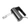 Mixer Galaxy Line GL 2223, manual, 400 watts, 5 speeds, "turbo" mode, black-silver