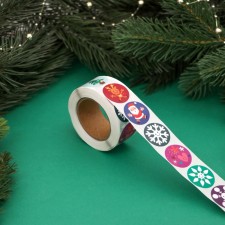 Stickers in the roll 