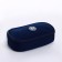 Style cosmetic bag, 21.8*12.5*6, lightning department, blue
