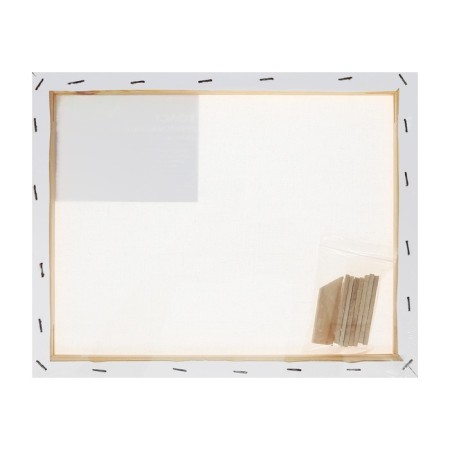 Canvas on a subframe of 1.6x25x35 cm, cotton 100%, acrylic soil, fine -grained, 280g/m²-6