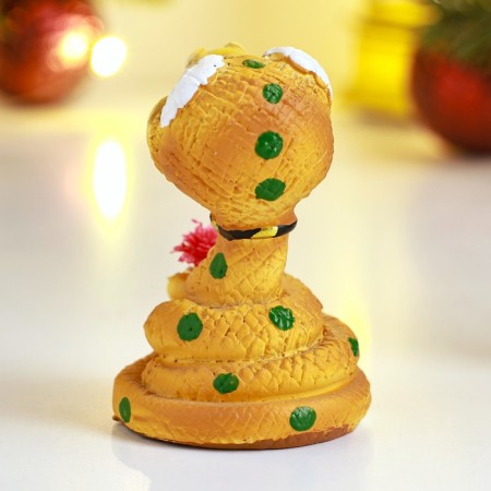 New Year. Symbol 2025. Figure "Snake in a tie" 4x4x6cm, color-3