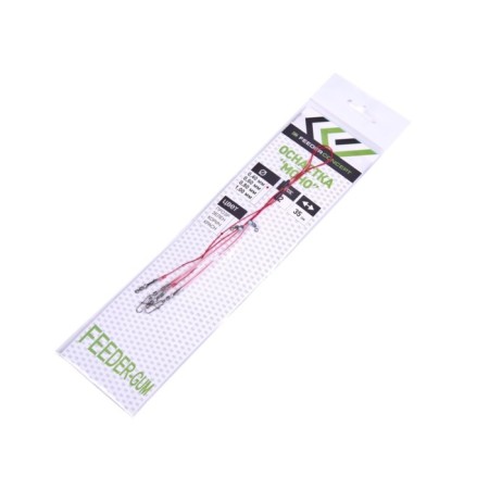 Equipment feeder. Feeder-gum red thread 40cm 60g 2pcs.