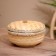 VAZA wicker with a lid, from bamboo 23x23x15 cm